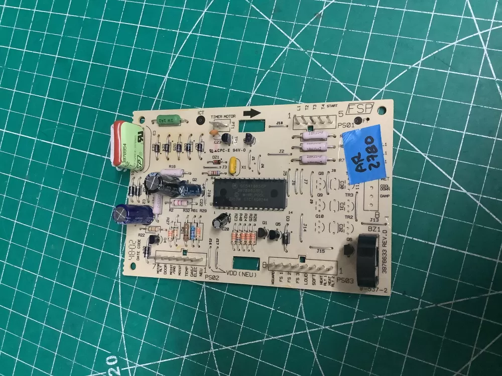 Whirlpool Kenmore W10116564 3978950 Dryer Control Board AZ199611 | AR2780