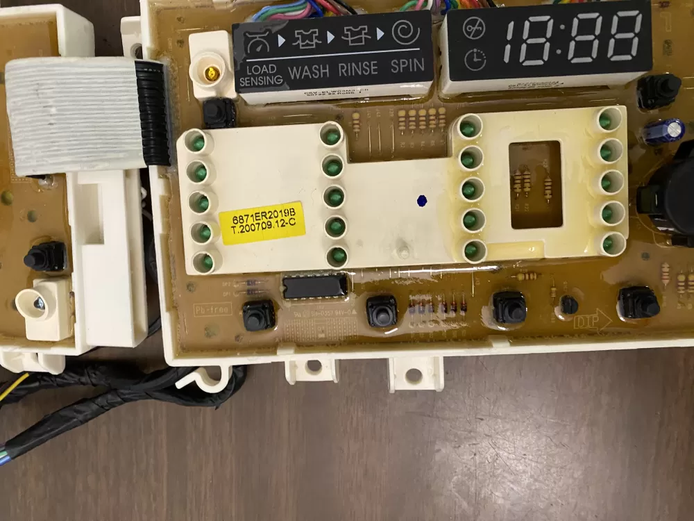 LG 6870EC9230A 6871ER2019B Washer Control Board AZ102398 | BK736