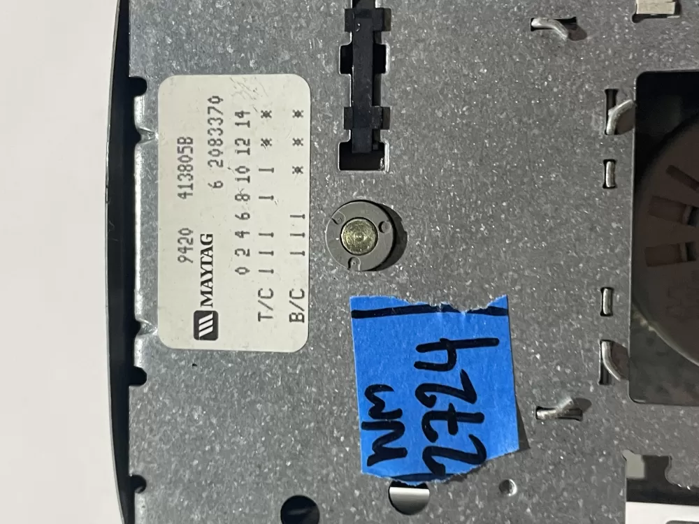 Maytag 6 2083370 Washer Timer With Control Knob AZ185835 | Wm2724