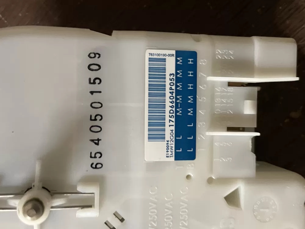 GE WH12X10527 175D6604P053 Washer Timer AZ46899 | Wm957