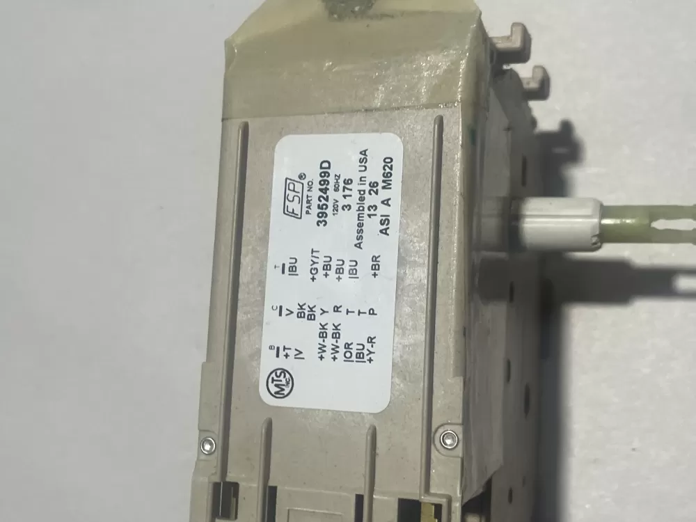 Whirlpool 3952499D Washer Timer