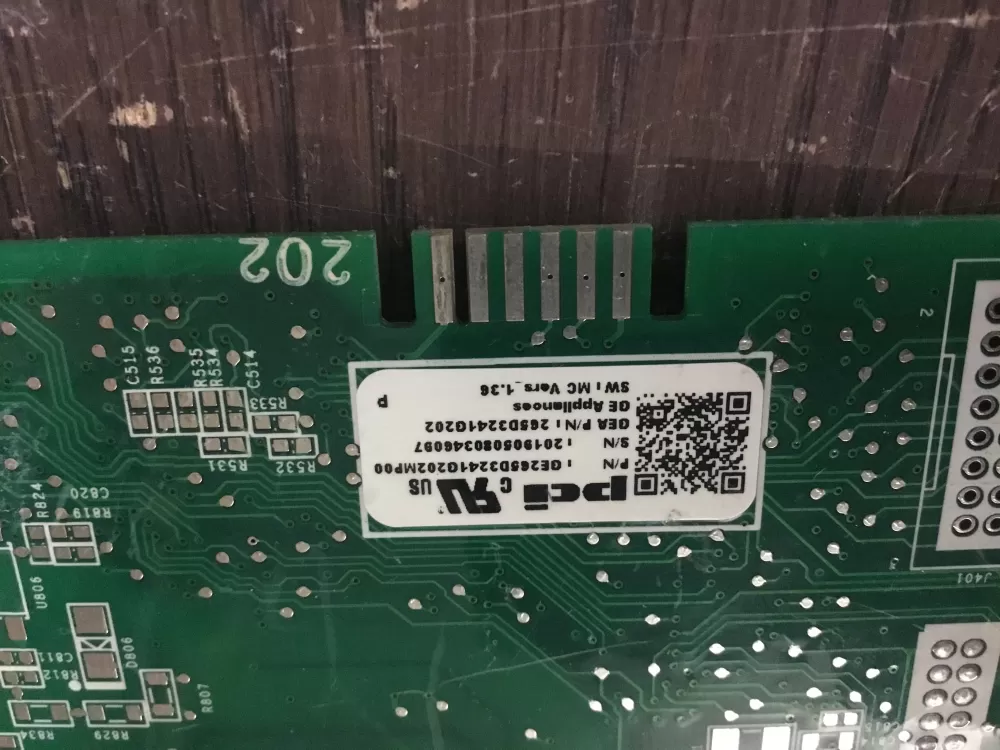 GE 265D3241G202 Dishwasher Control Board AZ446 | NR250