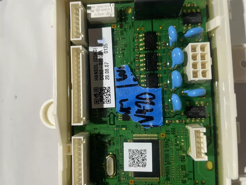 Samsung DC92 02003A Washer Control Board AZ140774 | Wmv420