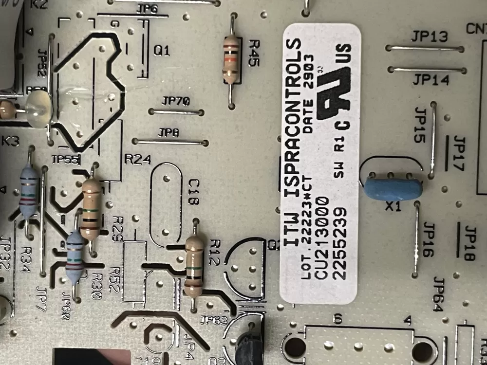Whirlpool WPW10135090 Refrigerator Main Control Board AZ23197 | WM923
