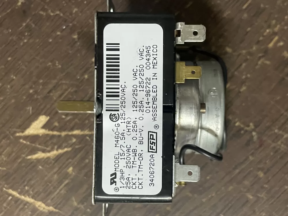 Whirlpool 3406720A PD00055932 3406720 529119 Dryer Timer AZ39262 | Wm473