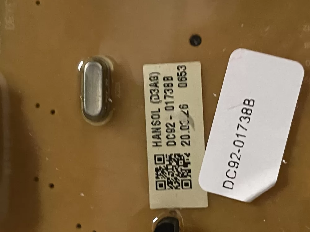 Samsung DC92 01738B DA92 02117A Washer Control Board AZ26012 | WMV224