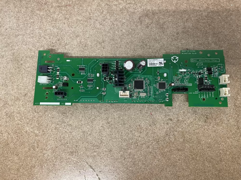 Whirlpool W10852653 Washer Control Board LCD Display Interface AZ58653 | KM2070