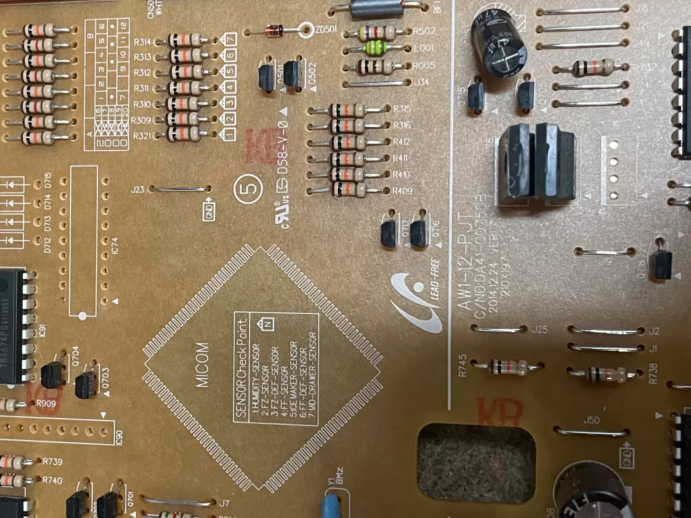 GE Samsung Refrigerator Control Board DA94-02679B AZ21368 | KM1534