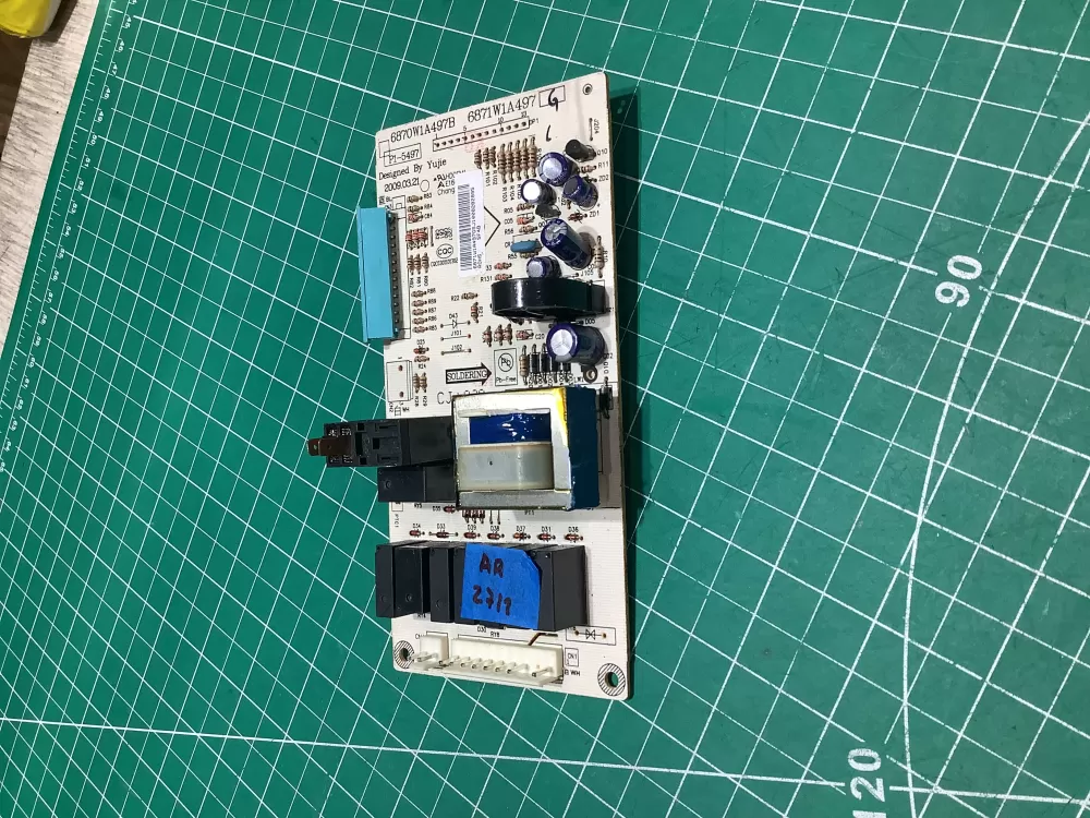 LG 6870W1A497B Microwave Control Board AZ184062 | AR2712