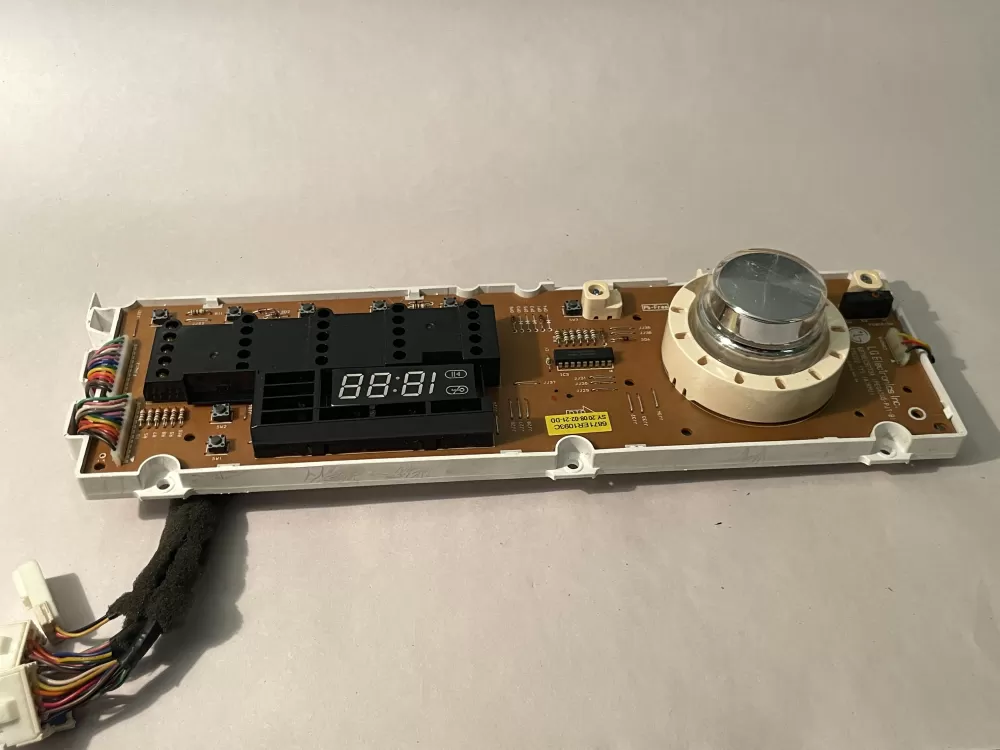 LG 6871ER1093C Washing Machine Control Board Display Panel