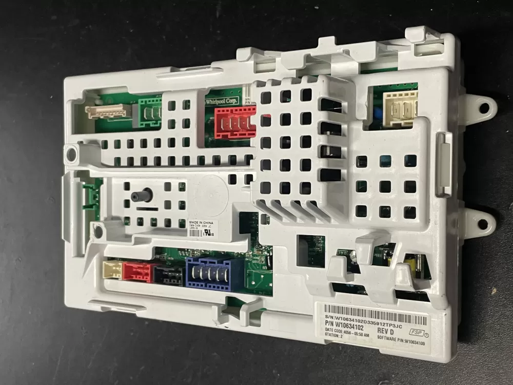 Whirlpool  Kenmore W10634102  AP5804499  3023619  PS8768901 Washer Control Board