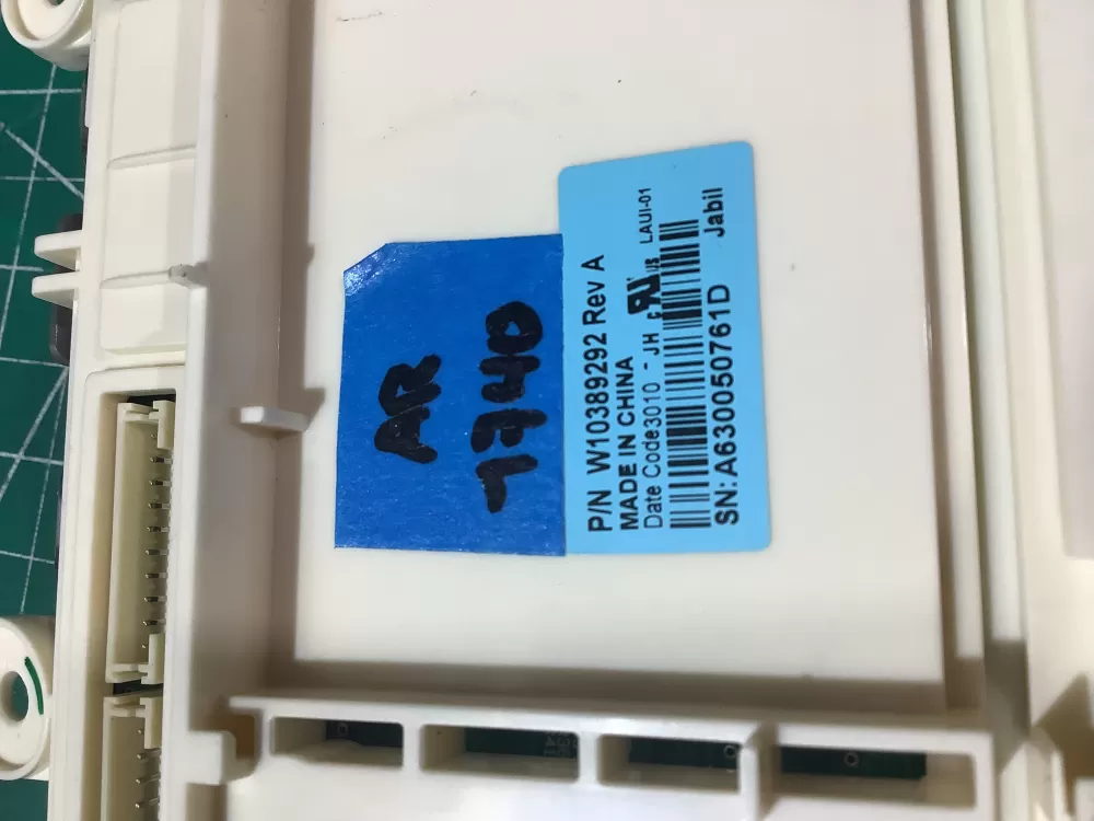Whirlpool W10389292 Dryer User Interface Display Control Board AZ190438 | AR1740