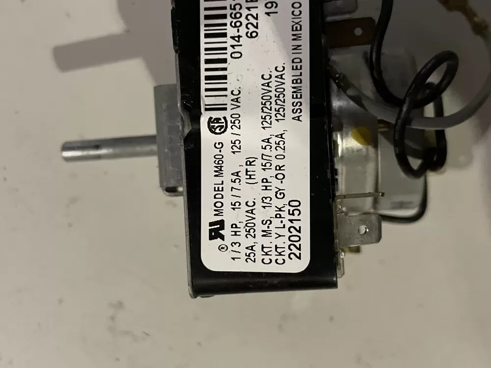 Whirlpool Maytag Magic Chef Admiral 2202150 Dryer Timer AZ34625 | Wm17