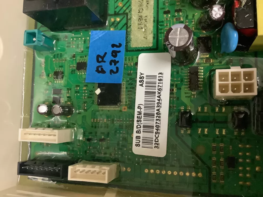 Samsung DC9407320A Dryer Control Board AZ200133 | AR2792
