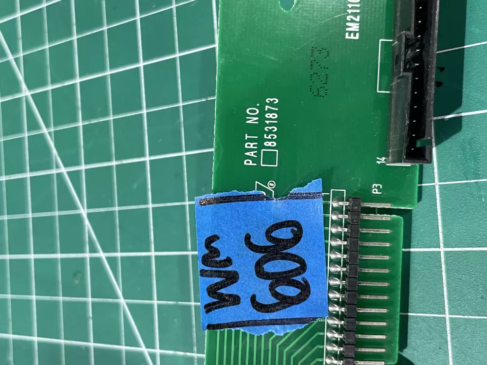 KitchenAid 8531873 Dishwasher Control Board Interconnect AZ193468 | Wm606