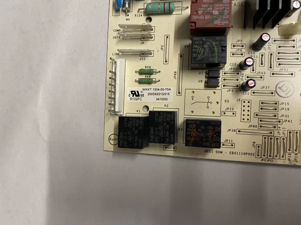 GE 200D6221G028 EBX1110P002 Refrigerator Control Board AZ205283 | BK2788