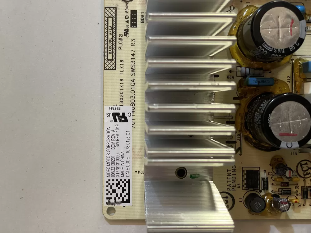 GE 00N22130201 Washer Control Board AZ154301 | KM2519