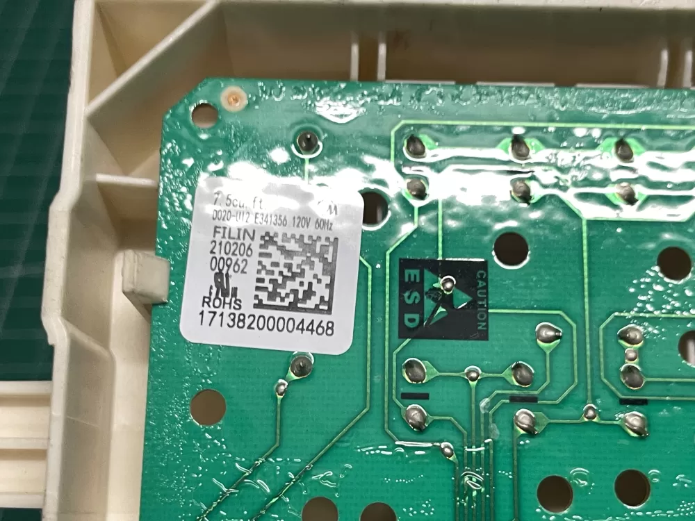 Midea 17138200004468 Dryer Control Board AZ204394 | Wmv910