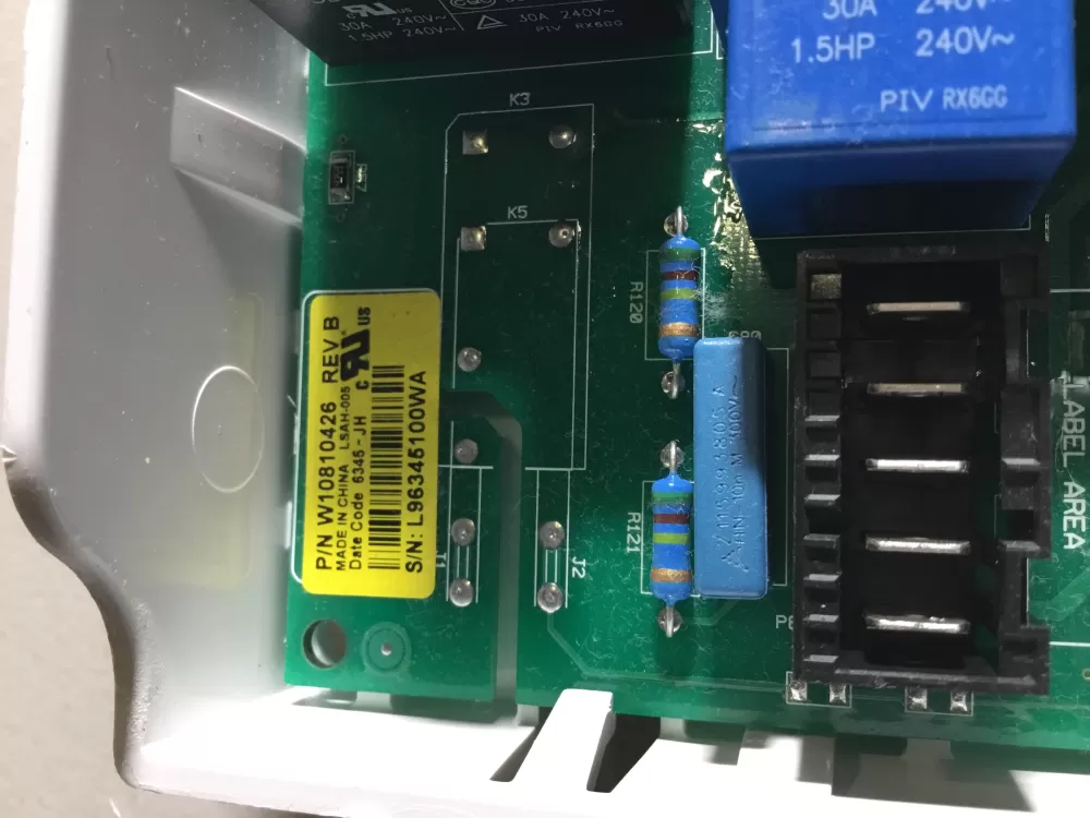 Whirlpool Maytag W11537215 W10875487 Dryer Control Board AZ44846 | NR1765