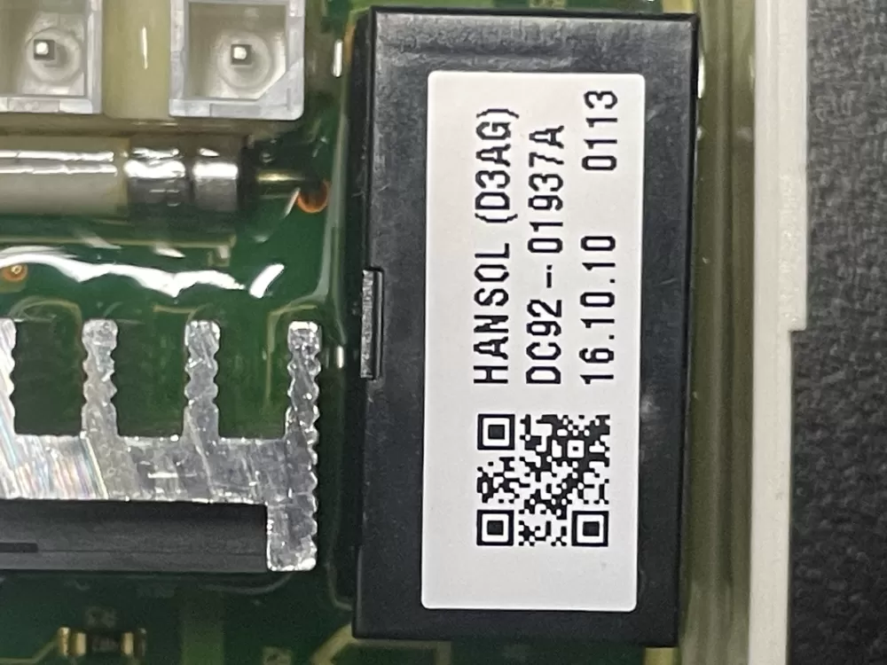 Samsung DC92 01937A Washer Control Board AZ20785 | WMV175