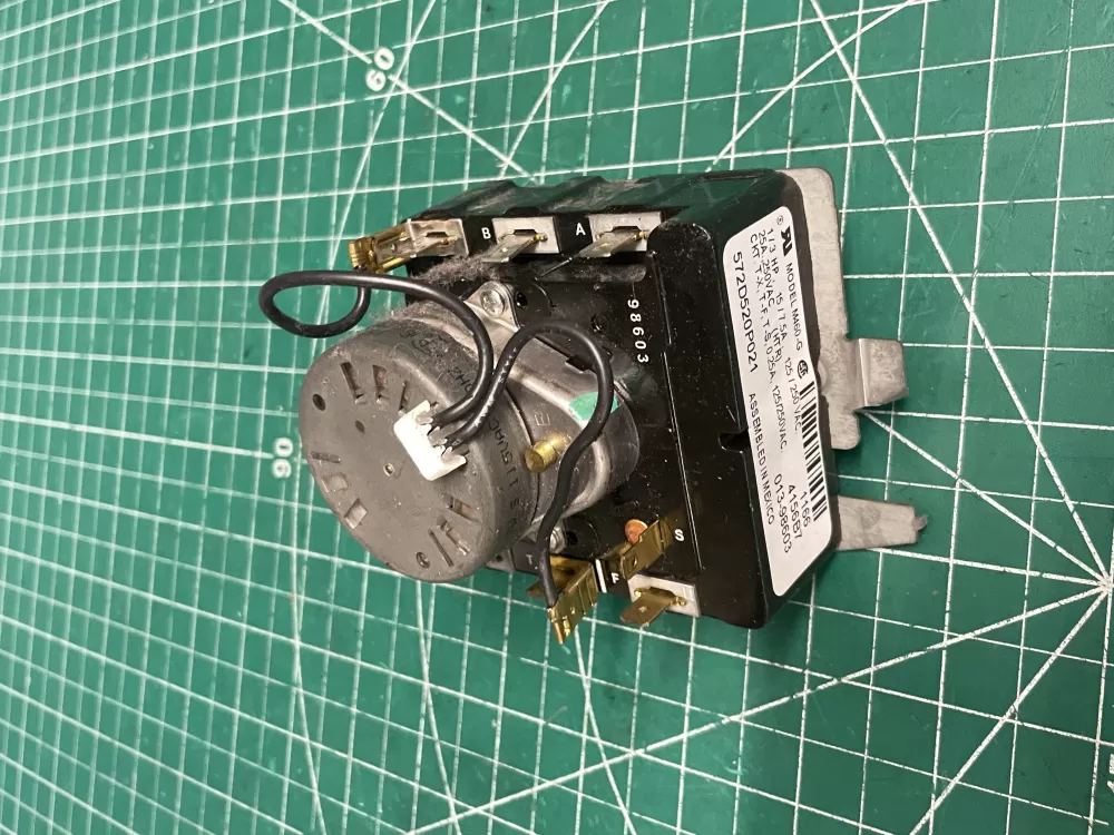 GE 572D520P021 WE4M271 Dryer Timer