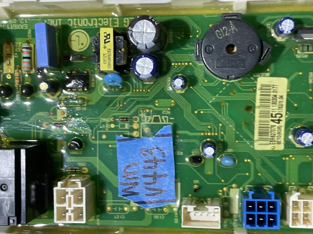 LG EBR62707645 Dryer Control Board AZ85129 | Wmv443