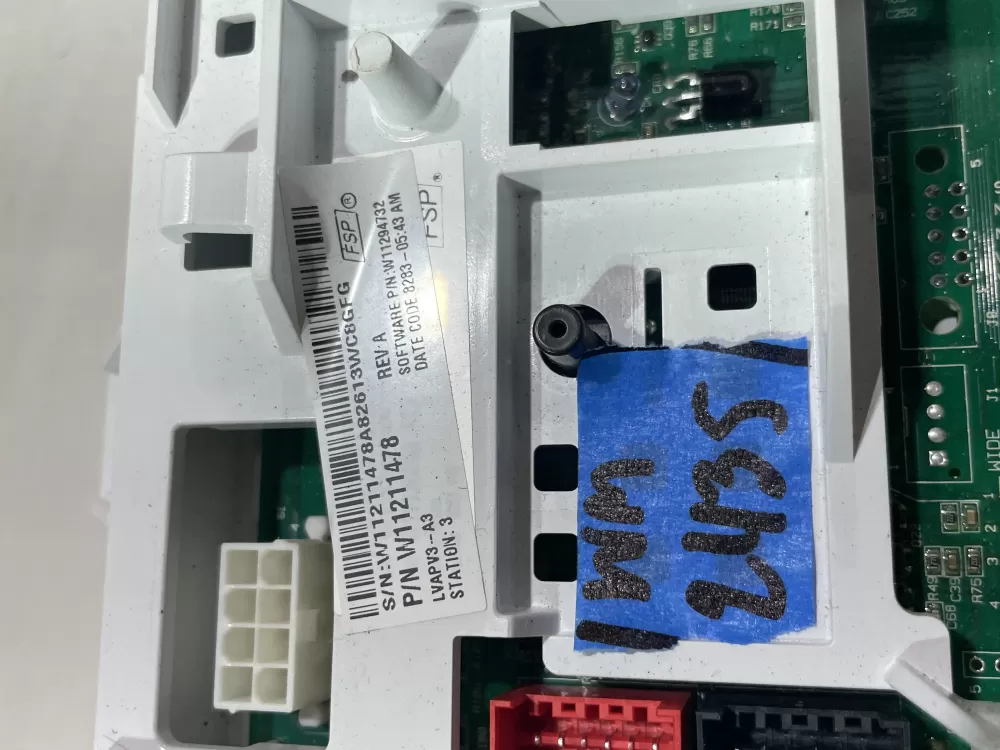 Whirlpool Maytag W11211478 W11256099 Washer Control Board AZ145771 | Wm2435