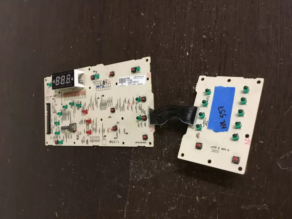 GE 212D1119P005 WE4M385 Dryer Control Board AZ14789 | NR557