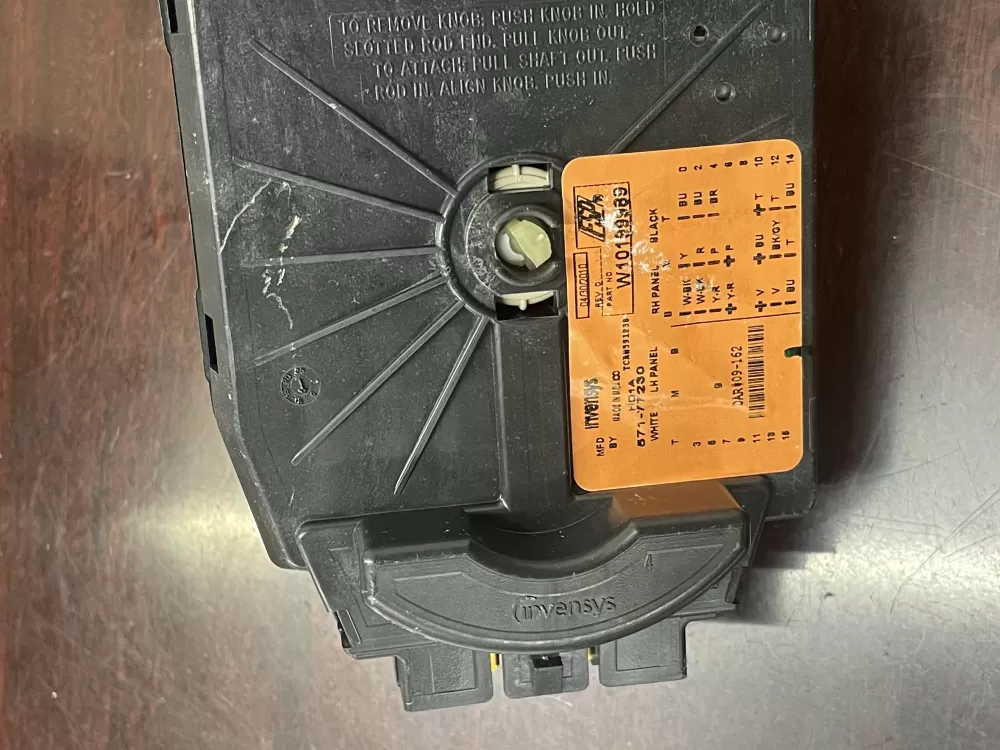 Whirlpool Admiral Roper Estate AP6016888 Washer Timer Control AZ29330 | KM284