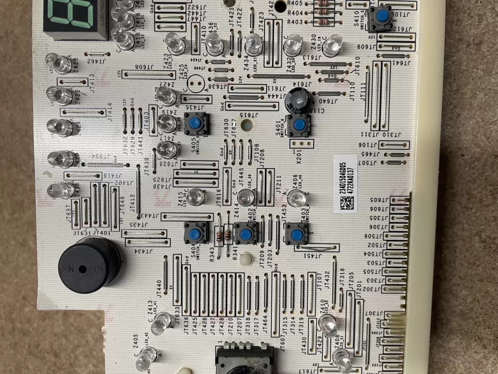 GE 234D1504G005 Dryer Control Board AZ22542 | KMV235