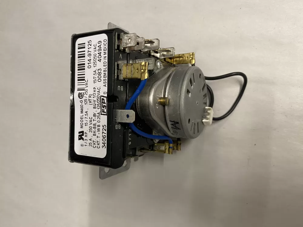 Whirlpool  Maytag  Amana AP6008573 3406725 WP3406725 PS11741713 Dryer Timer