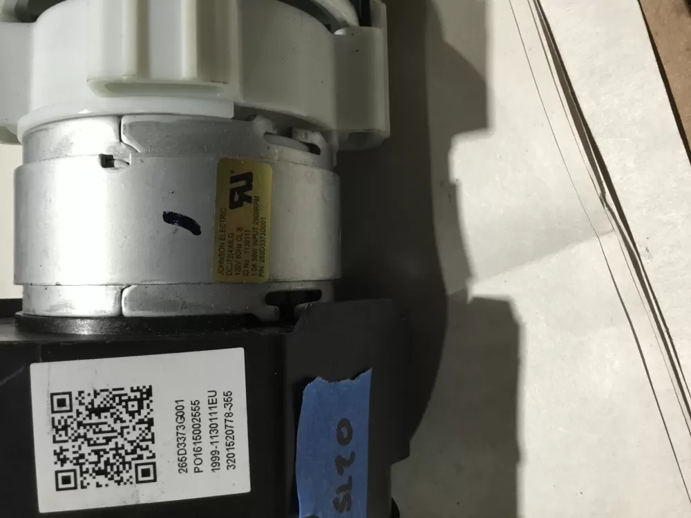 GE 265D3373G001 Dishwasher Drain Pump Motor AZ98435 | Sl20