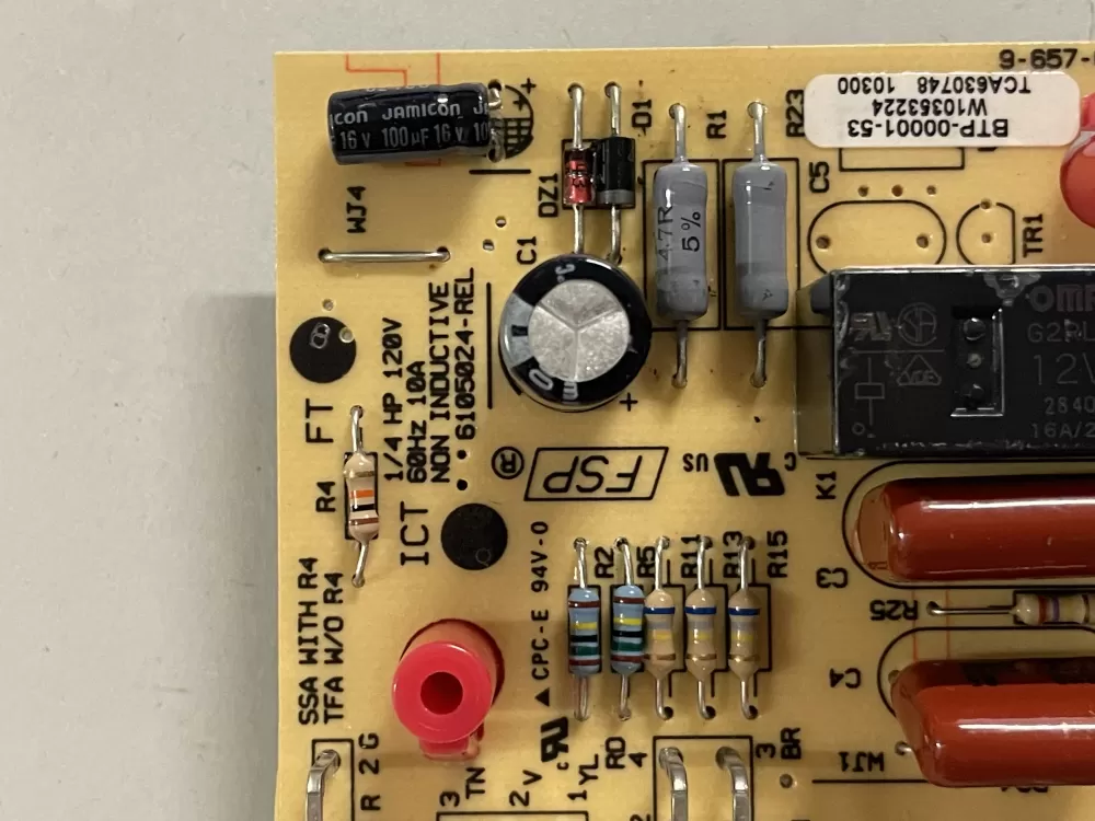 Whirlpool W10366605 2304069 Refrigerator Defrost Control Board AZ143364 | KM2404