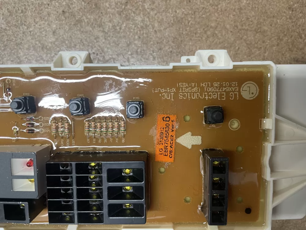 LG EBR75857906 EAX35204004 11 Washer Control Board AZ13101 | KMV124