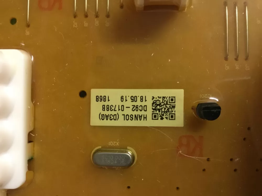 Samsung DC92 01738B DA92 02117A Washer Control Board AZ4812 | NR459