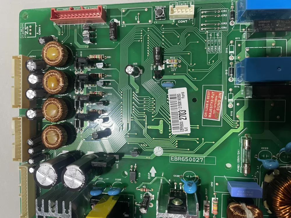 LG Kenmore EBR65002702 EBR65002703 Refrigerator Control Board AZ190238 | KM2565