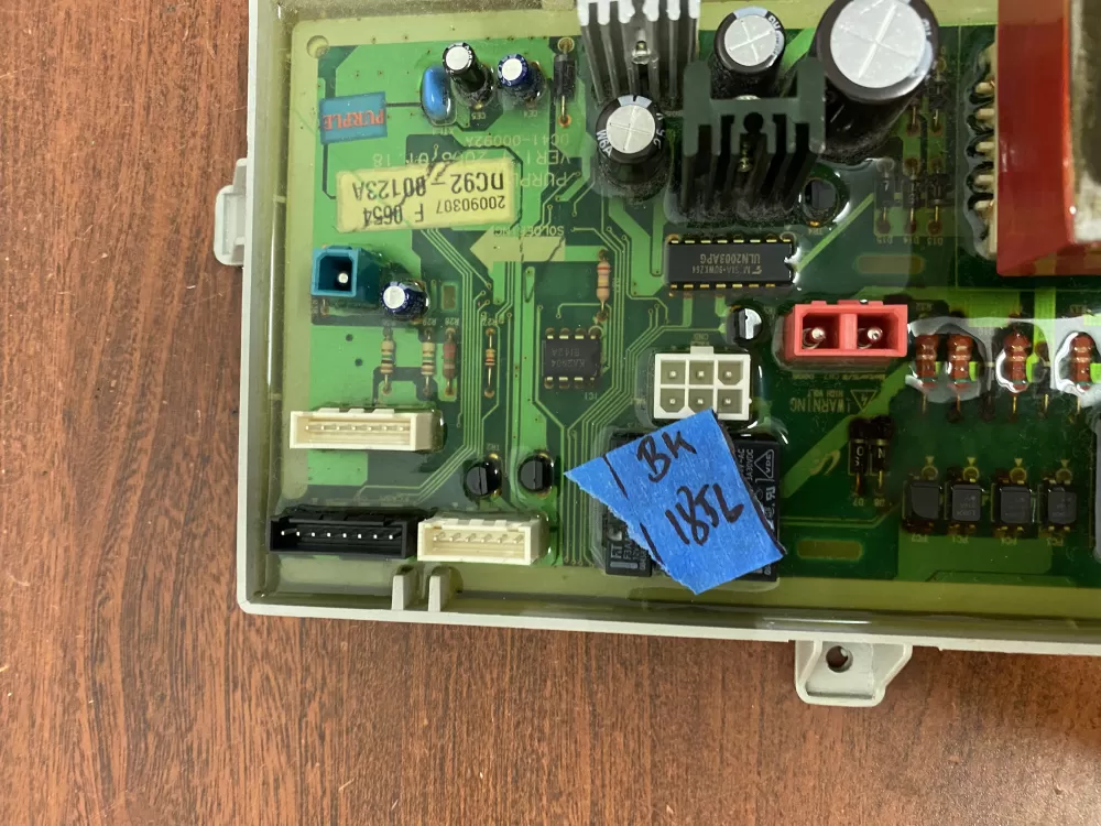 Samsung DC92-00123A DC92-00339A Dryer Control Board AZ53699 | BK1856