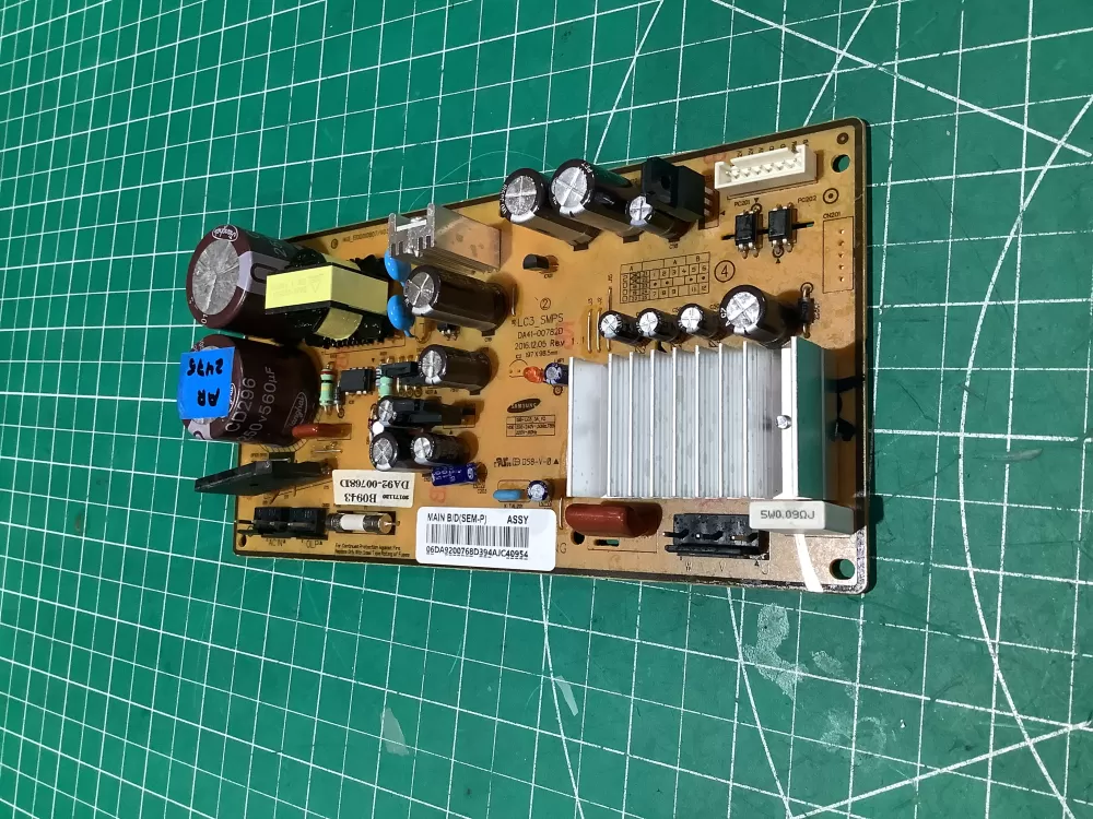 Samsung DA92 00768D Refrigerator Control Board Inverter AZ185282 | AR2475