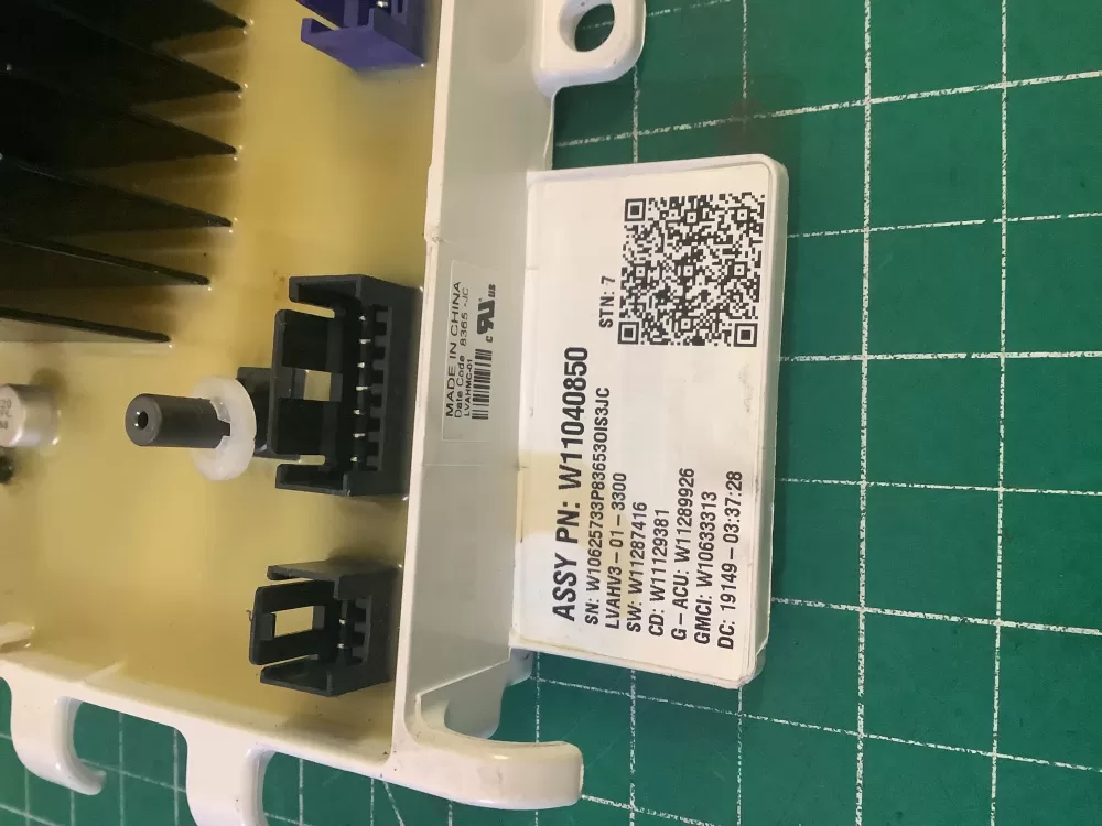 Whirlpool W11130238 W11040850 Washer Control Board AZ200548 | NR2798