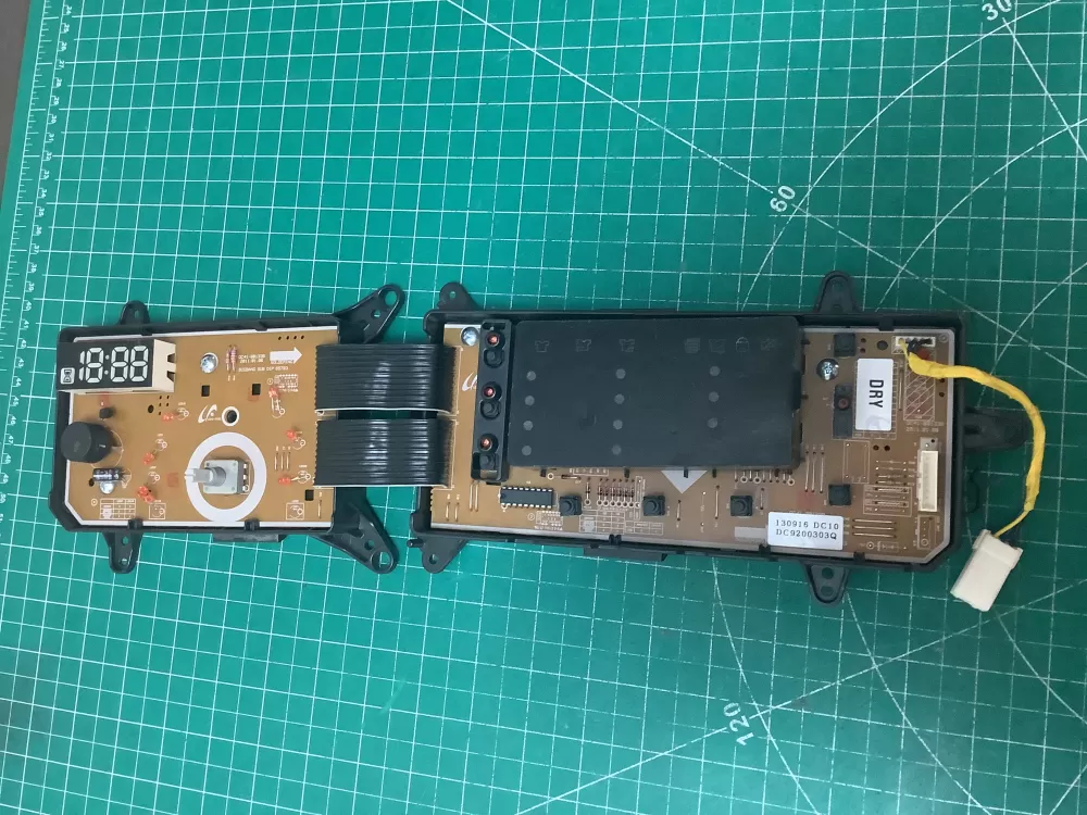 Samsung DC92 00303Q Dryer Control Board Panel AZ226059 | ARV133