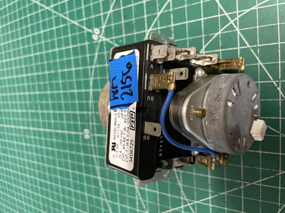Whirlpool Maytag Amana AP6008573 3406725 WP3406725 Dryer Timer AZ206054 | Wm2156