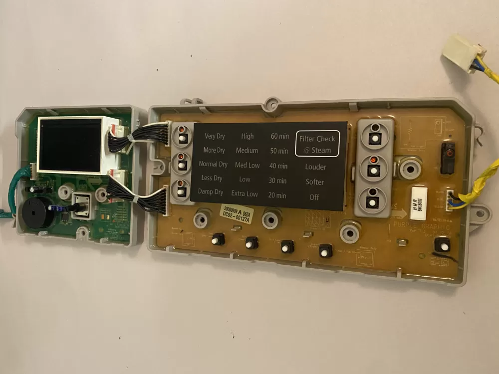 Samsung DC92-00127A Dryer Control Board