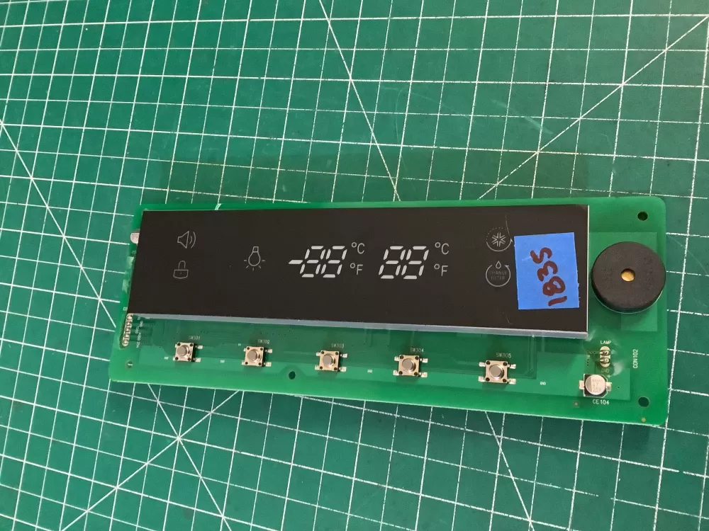 LG EBR78249601 Refrigerator Control Board AZ185448 | NR1835