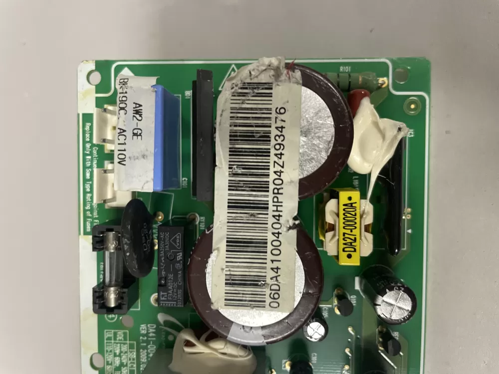 Samsung DA41 00404H Refrigerator Control Board Inverter AZ226494 | Wm1429