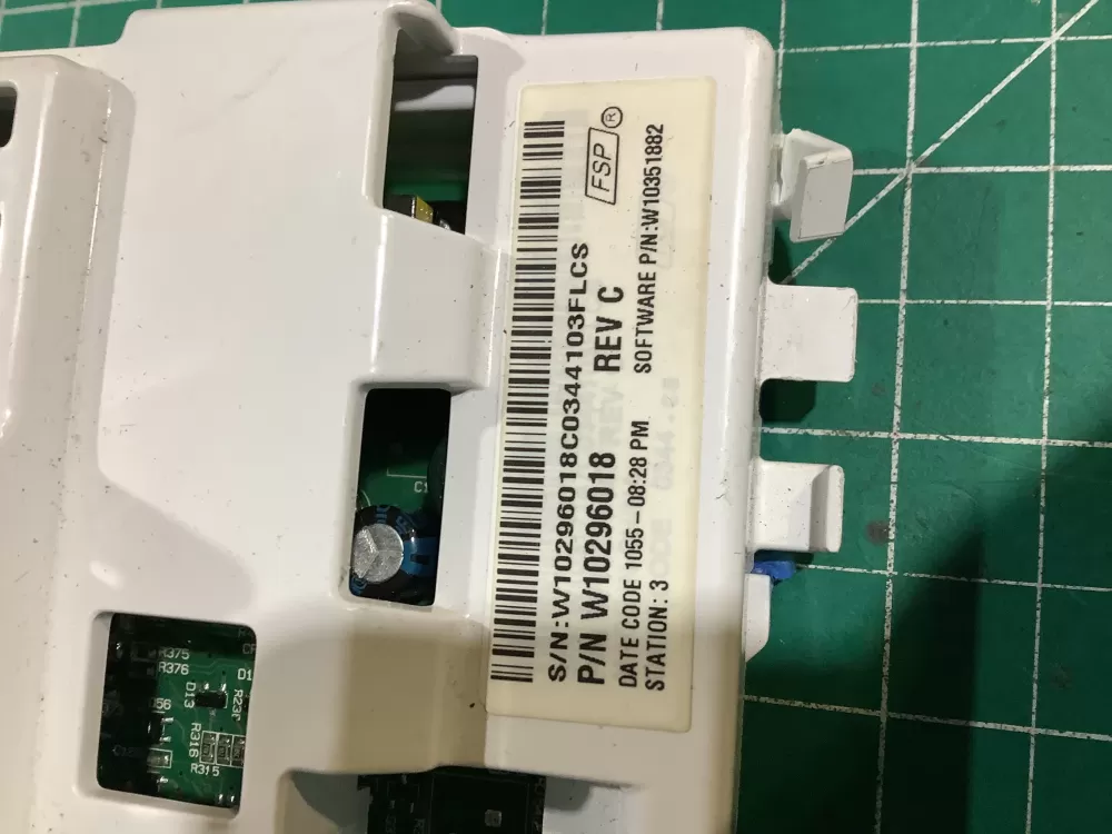 Whirlpool W10296018 W10333847 W10393557 Washer Control Board AZ166292 | NR2566