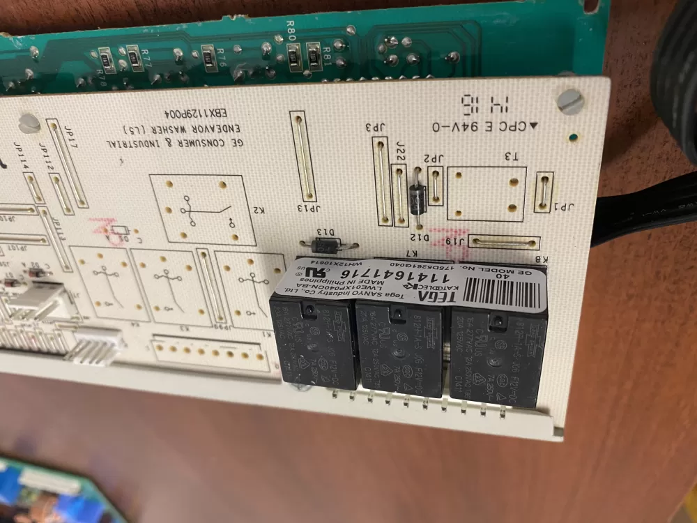 GE 175D5261G040 EBX1129P004 WH12X10614 Washer Control Board AZ39091 | BK46