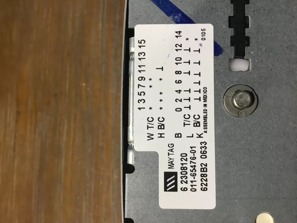 Whirlpool Maytag WP22004262 6 2308120 Washer Timer AZ52034 | NR1849