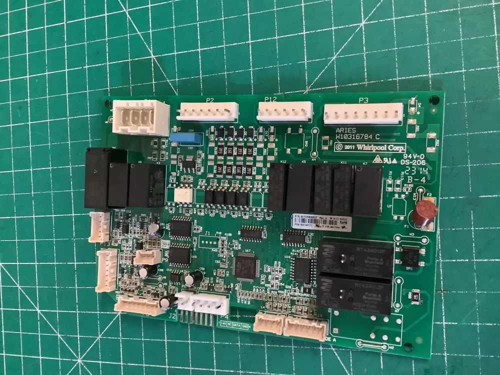 Whirlpool  Maytag  KitchenAid  Kenmore W10589837 WPW10589837 PS11756599 Refrigerator Control Board