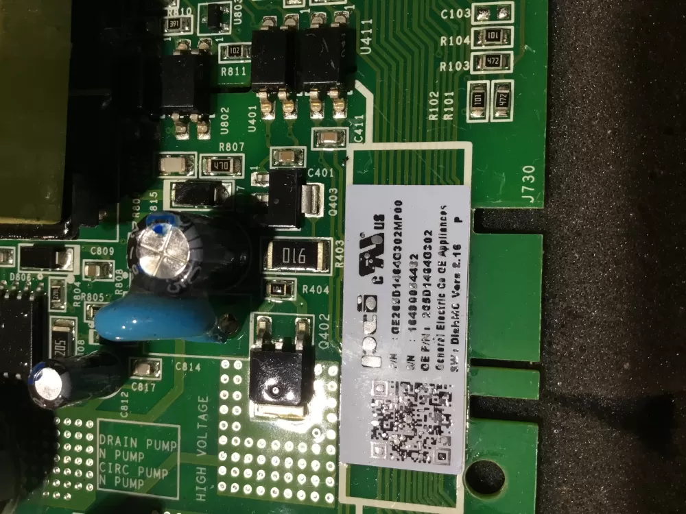 GE 265D1484G302 Dishwasher Control Board AZ74642 | NR1873