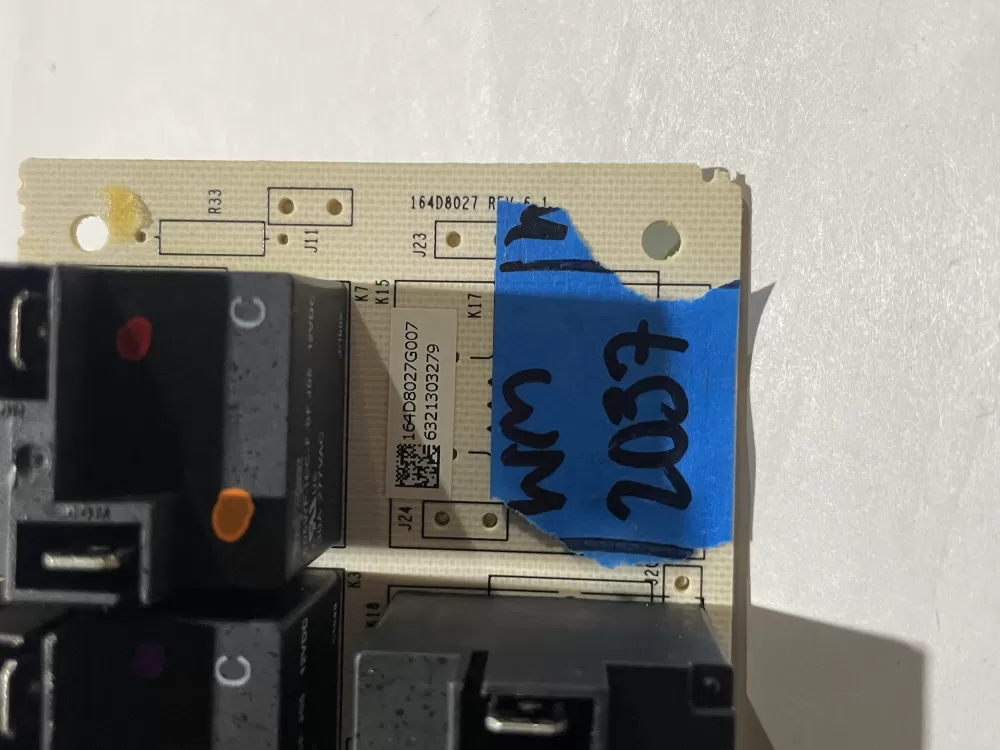 GE 164D8027G007 Wb27t11326 Range Control Board Relay AZ187293 | Wm2037